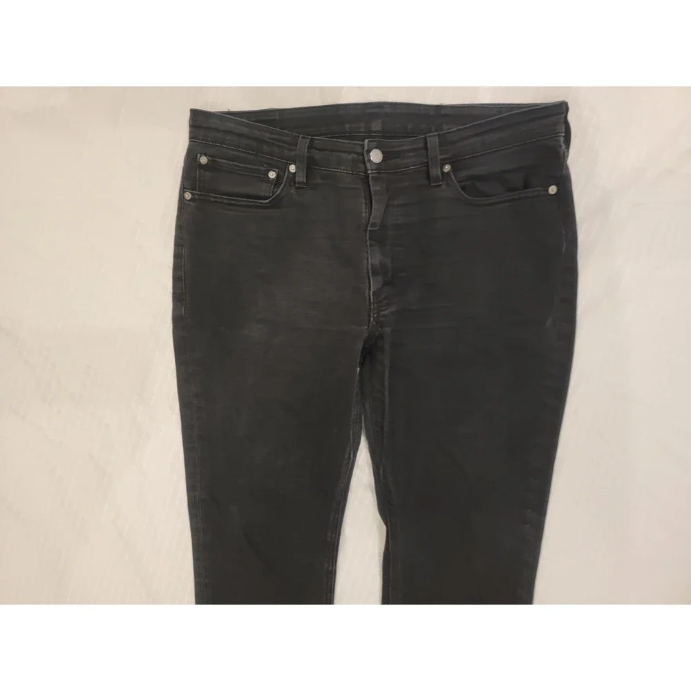Levi's 511   jeans Slim Fit Men's 36x30 measures‎ 36x29 Reinforced Seat, Black